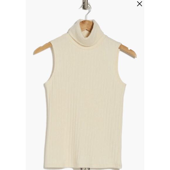 L'AGENCE Sweaters - L'AGENCE Ceci Ribbed Sleeveless Sweater cream size small (see pics) $160.00 MSRP